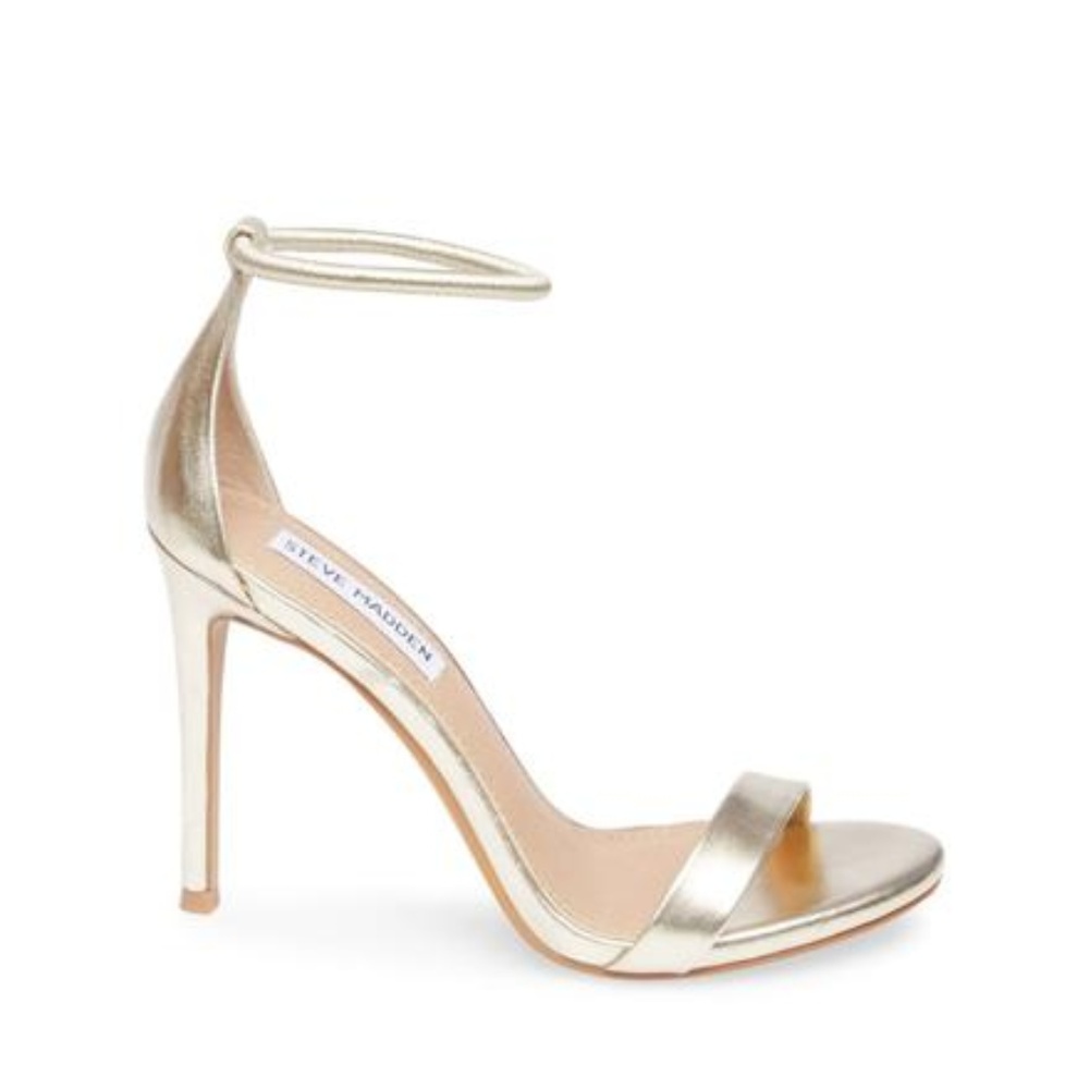 Steve Madden Soph Heels Champagne Size 6.5